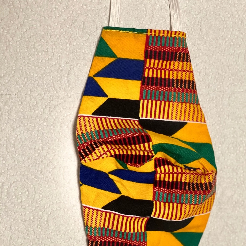 Kente nose mask